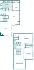 2BR/2.5BA