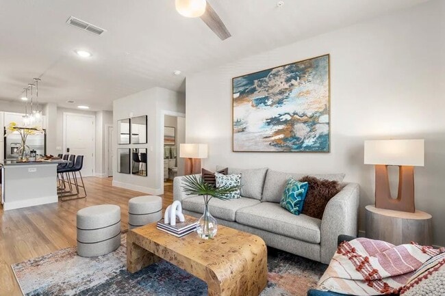 Longleaf at St. Johns Apartments | St. Johns, FL | Open Kitchen & Living Room - Longleaf at St. Johns
