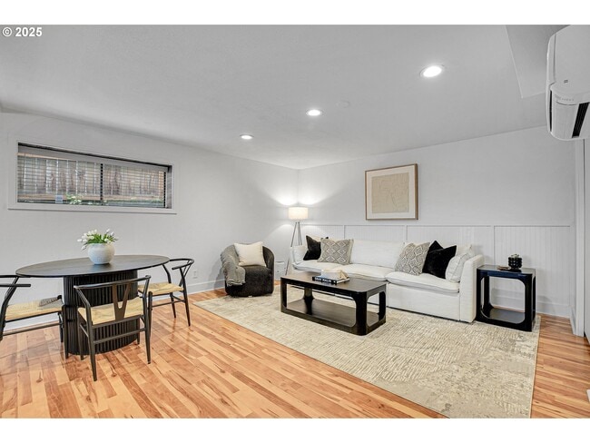 Lower living area
