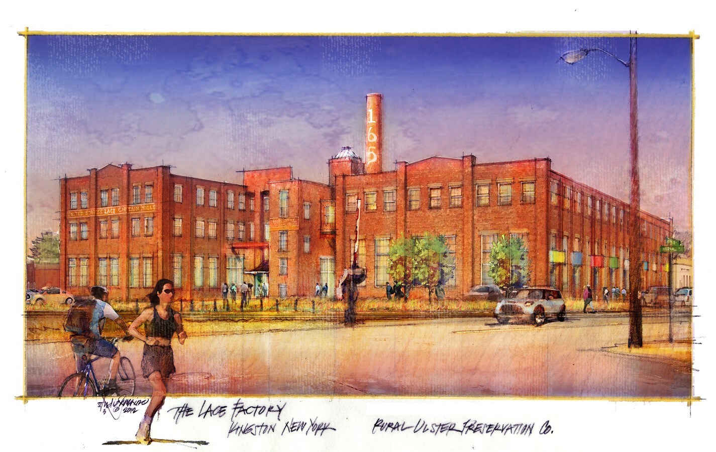Rendering - The Lace Mill Apartments