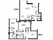 2 Bed + Den / 2.5 Bath Townhouse - 2,077 SF