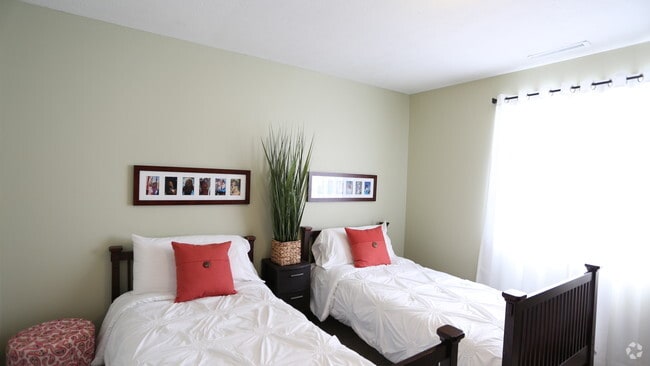 Second Bedroom - 2BR, 1.5BA - 966 SF