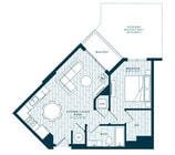 A11 floor plan Crest at Pinecrest