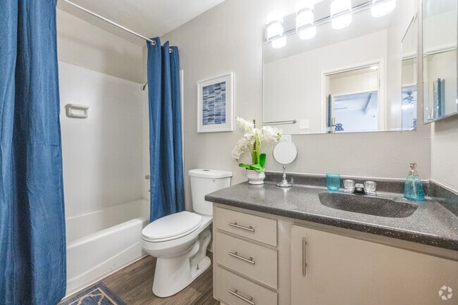 1BR, 1BA - 778SF - Bathroom