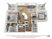 The Ironwood floor plan The Timbers