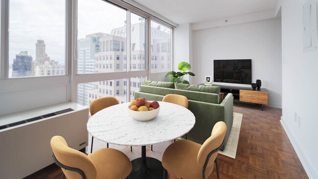 Living Room with Hard Surface Flooring