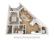 1/1 G - One Bedroom