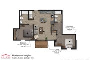 MH1 2D Floor Plan
