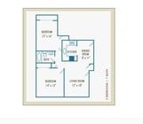 2BR/1BA