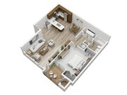The Primitivo - 1 Bed 1 Bath - 718 Sq. Ft.