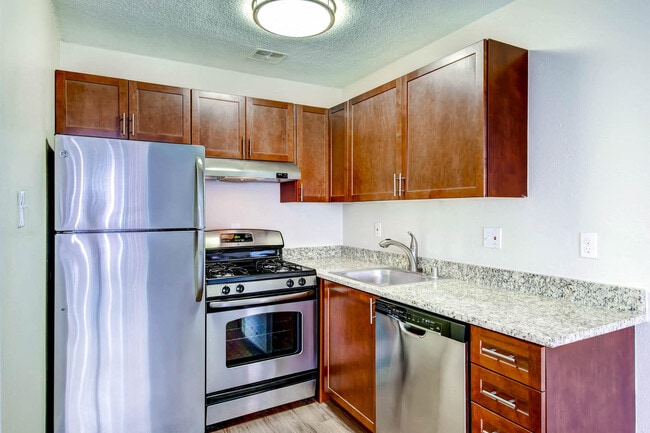 Our Apartment Kitchen at Off Broadway Flats in Englewood Colorado - Off Broadway Flats