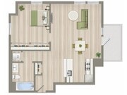 1b1b-a, 888 sq, 1x1