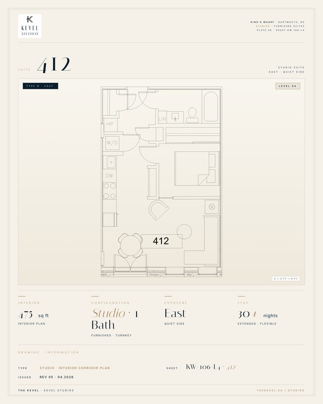 Building Photo - 1 Bedroom Suite · 475 sq ft Unit 412