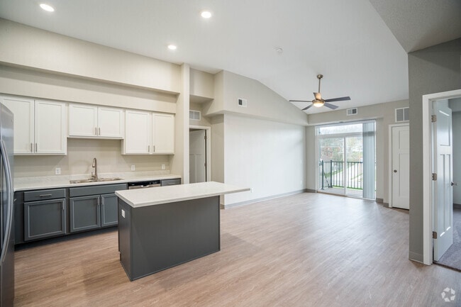 1BR+Den,1BA - 1445SF - Living Room