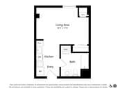 S3F | Studio | 372 SF