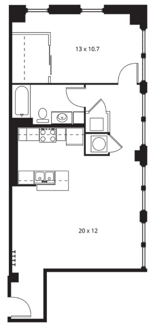 style 02 floorplan - Unit Style 02