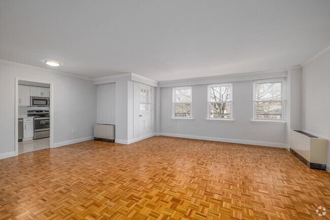 2BR, 2BA - 1,060SF - Living Room