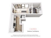Residence C with Balcony