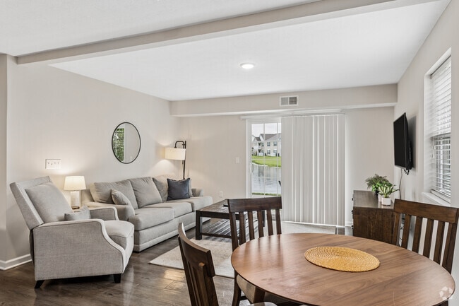 Wisteria 2BR, 2BA - 1,170SF - Living Space - Latham Apartments