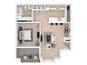 1 bed
