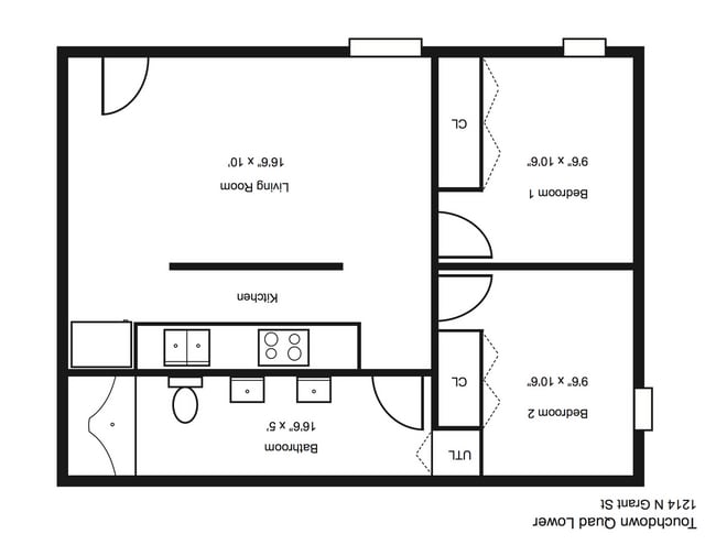Photo - 1214 N Grant St Unit 1214 N. Grant St. #4