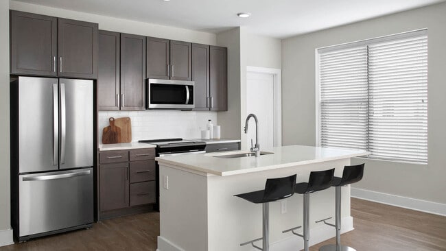 Kitchen with Stainless Steel Appliances