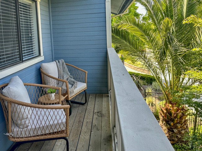Balconies and patios overlooking our beautiful apartment are filling up fast!