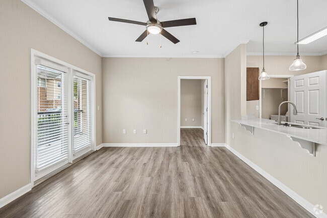 Pines 2BR, 2BA - 955SF - Living Room