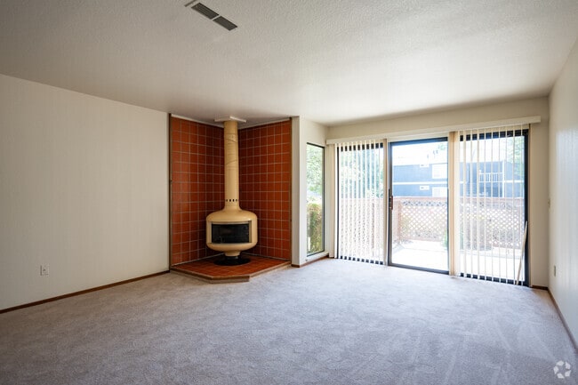 2BR, 1.5BA - 1200SF - Living Room - Valley View Townhomes