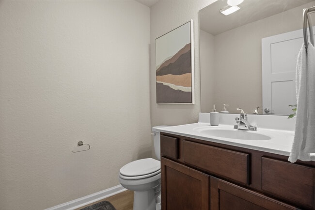 Half Bath - Spanish Moss Eco Apartments