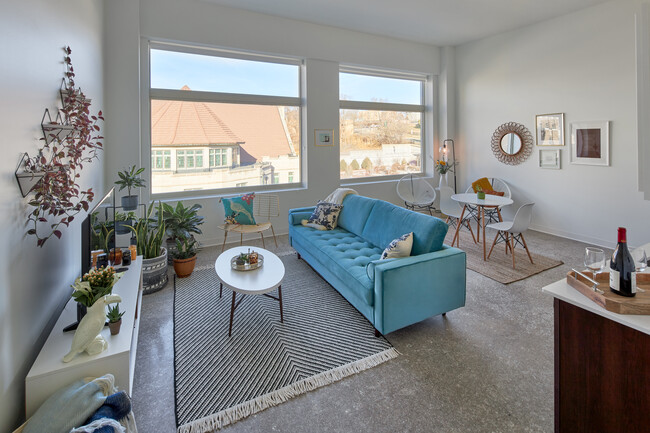 Open Living Spaces - Bluebird Flats Apartments