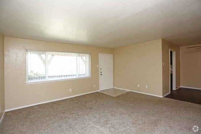 2BR,2BA - 1000SF - UPGRADED LIVING ROOM - Villa Creek