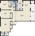 3 BR/ 1.5 BA (Style L) | 1,085 sq. ft.