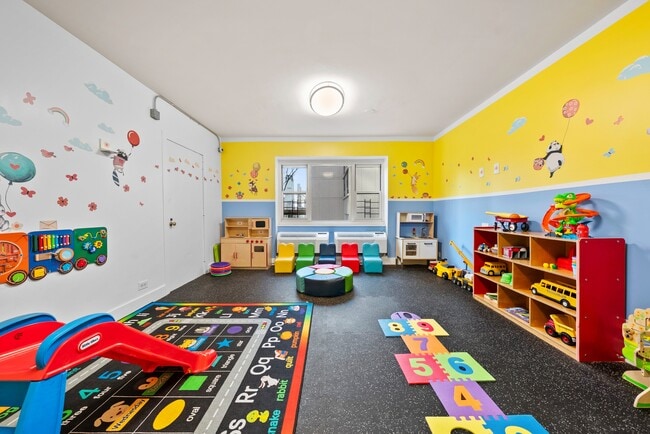 Newly Updated, Light-Filled Children's Playroom