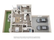 2 Bed Galileo Twin with Garage