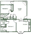 2BR/2BA