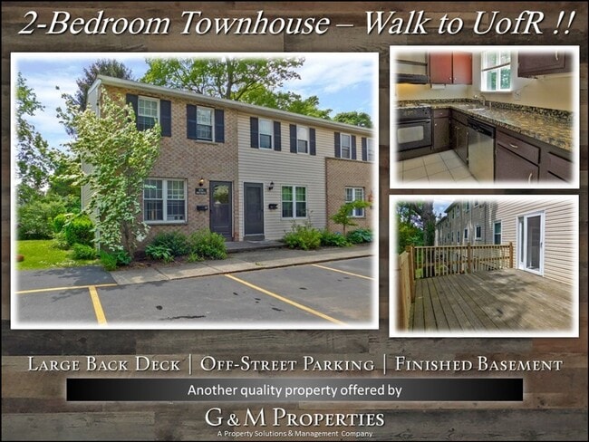 Building Photo - Two Bedroom, One and a Half Bath Townhouse - Close to U of R/ Strong