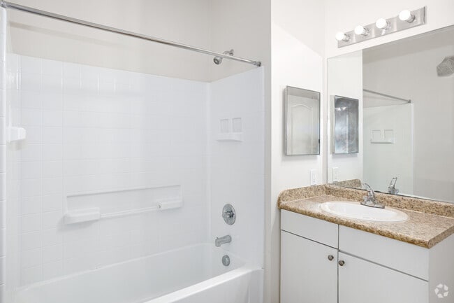 3BR, 2BA - 1,100SF - Primary Bathroom