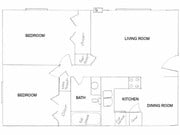 2BR/1BA