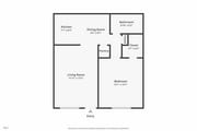 Floor plan 1x1 AA