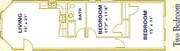 2BR/1BA