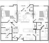 2BR/2BA