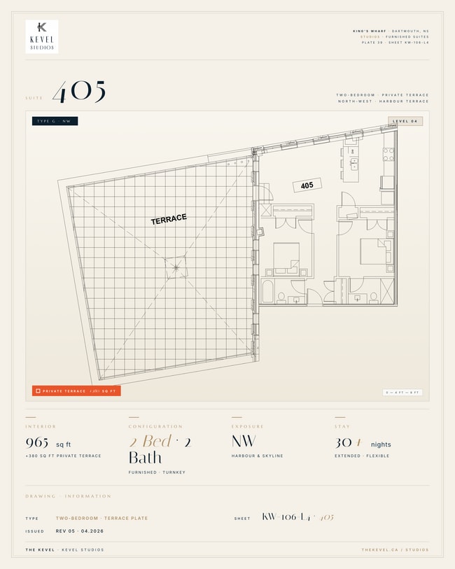 Building Photo - 2 Bedroom Suite · 965 sq ft Unit 405