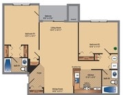 2BR/2BA