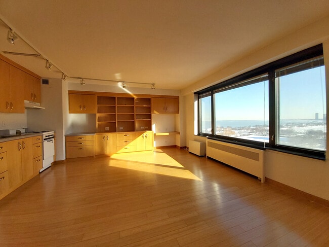 Living room with view - 3100 N Lake Shore Dr Unit 1906
