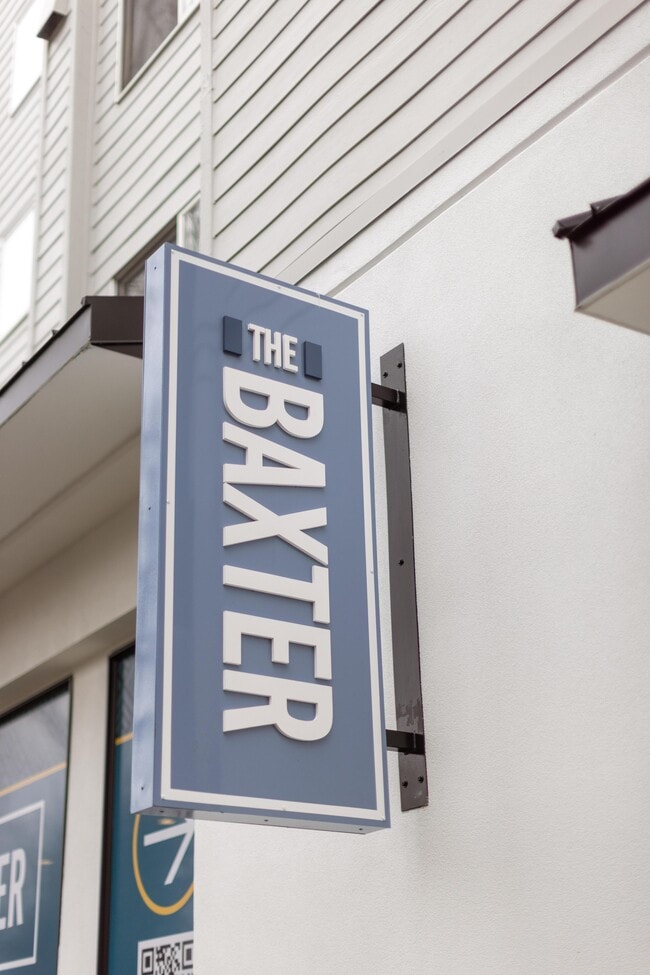 sign 1 - The Baxter