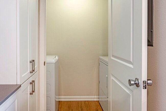 In-unit laundry