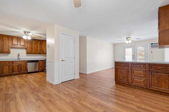 Open Concept Dining & Living Room - Windjammer Apartments