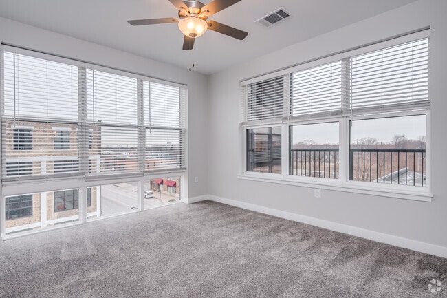 2BR, 2BA - 1,347SF - Bedroom - The Fort at Rail Yard