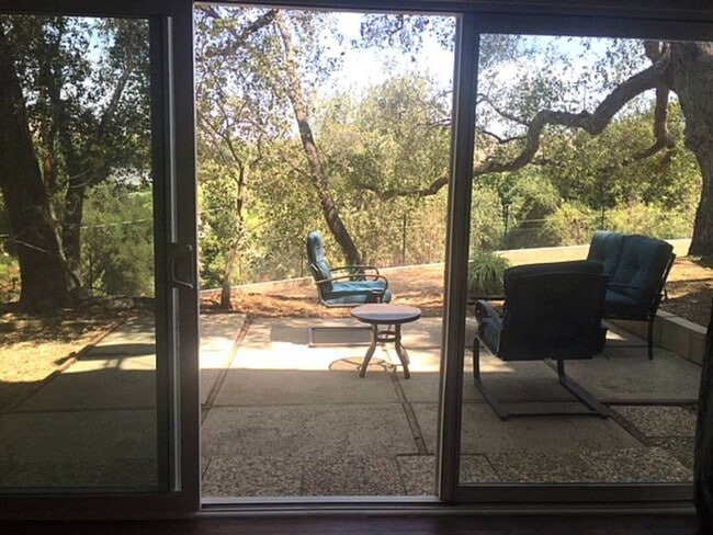 View of Guest Patio from Guest Unit - 5760 Colodny Dr